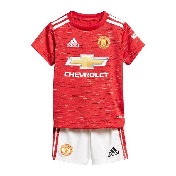 Trikot Manchester United Heim Kinder 2020-21 Rote Fussballtrikots Günstig